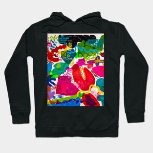 Two Hearts For the Asking - My Original Art Hoodie